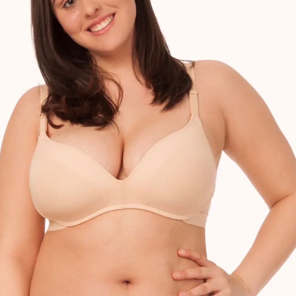NWT LIVELY All-Day Wireless Padded Push-up Full Support Bra Size 36DDD or 36F